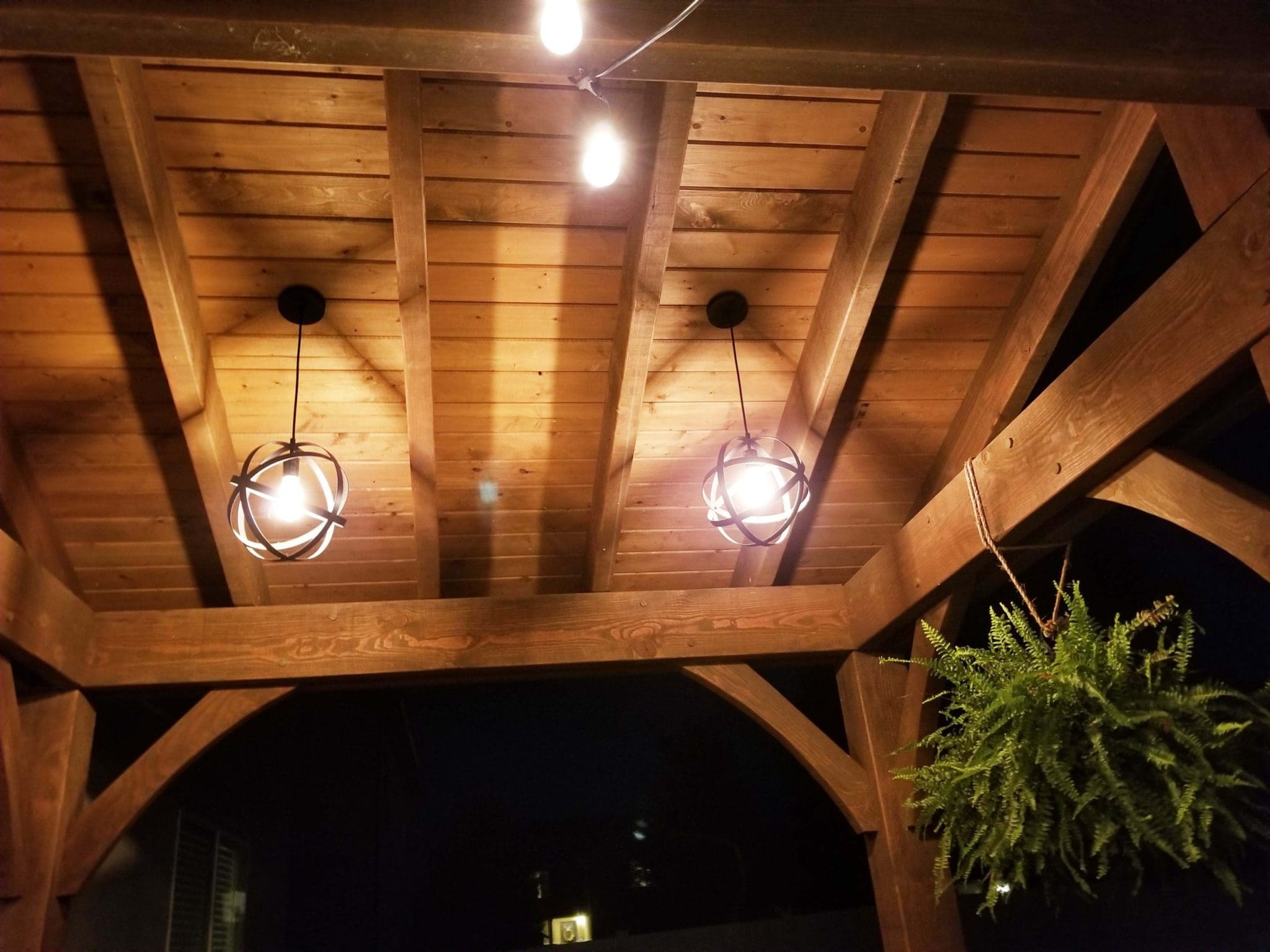 Pavilion lights - Notched