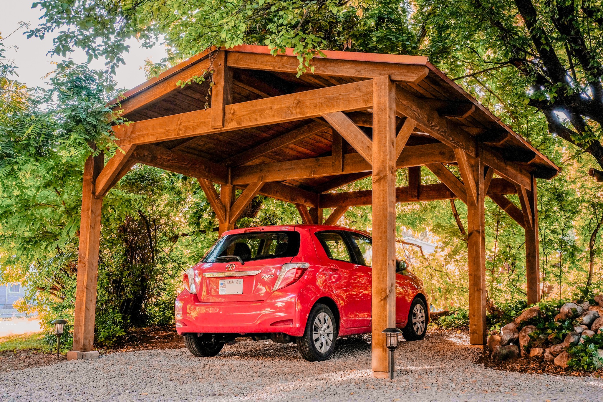 Zen Den with Privacy Wall
